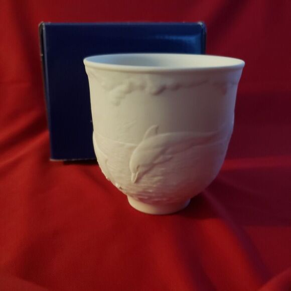 Lladro Collectors Society 17658 Dolphins Play Votive Candleholder w/Box 1998 - Picture 3 of 10